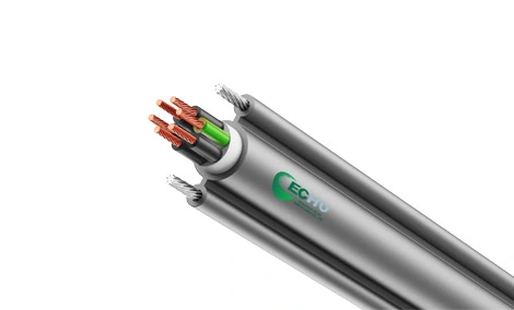 RVV1G Round Cable sing Ngumbang Steel Wires