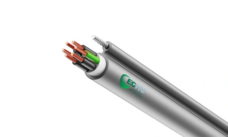 RVV2G Round Cable Ngurung Steel Wires